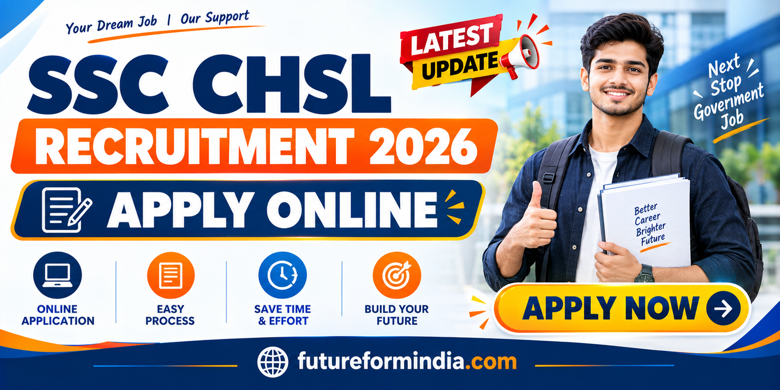 SSC 10+2 CHSL Recruitment 2026 – Apply Online